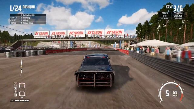 Wreckfest PlayStation 4 смотреть онлайн