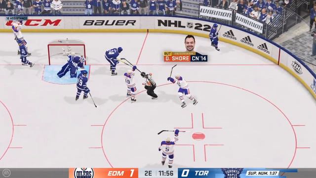 NHL® 22_PS4 Version. Let's Try McDavid X Factor
