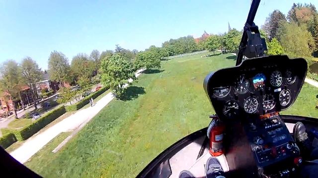 Винзен-Луе (Германия) с высоты 300 метров (посадка) смотреть онлайн