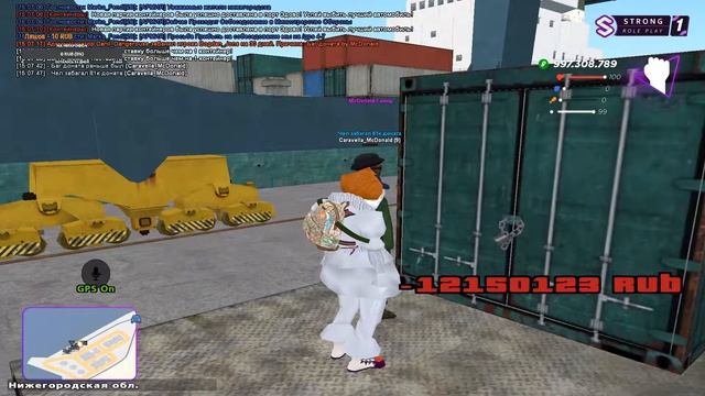 Катаемся,розыгрыши,конты на STRONG RP смотреть онлайн