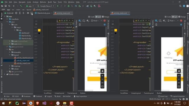 OTP Verification using firebase in Android Studio Complete Tutorial [2022] смотреть онлайн