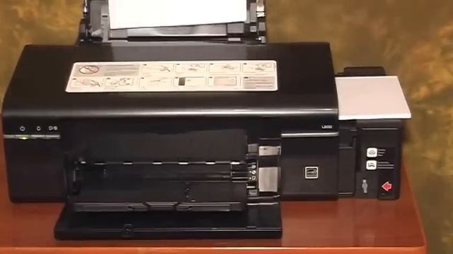 Epson L800. Тест на скорость. Потоковая печать 50 фотографий смотреть онлайн