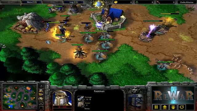 Lucifer(UD) vs EmalFan(HU) - Game 2 - WarCraft 3 gameplay - RN645 смотреть онлайн