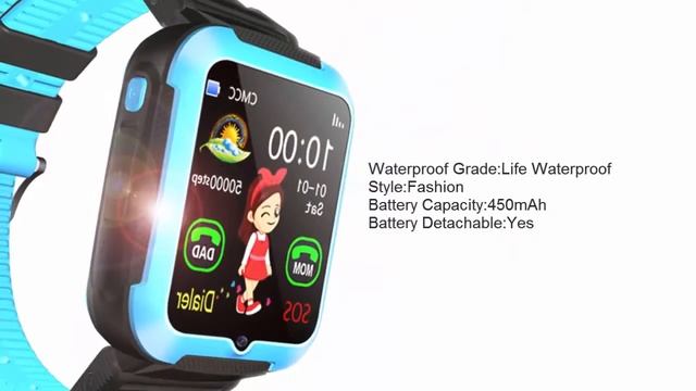 ITORMIS E7 Children Smart Watch AGPS LBS смотреть онлайн
