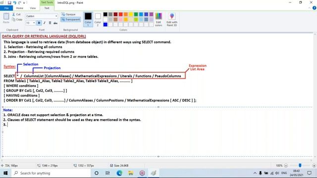 ORACLE 19c tutorials || Demo - 3 || by Mr. Shareef On 24-05-2021 @8AM IST смотреть онлайн