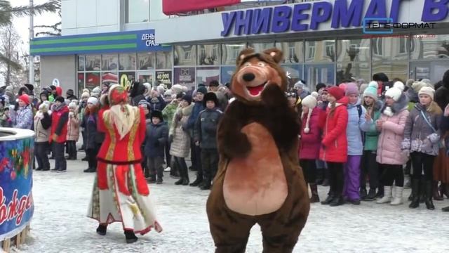 Рождественский праздник на вольской площади смотреть онлайн