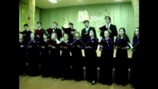 Джаз для хора. Дирижёр А.Наумов. смотреть онлайн