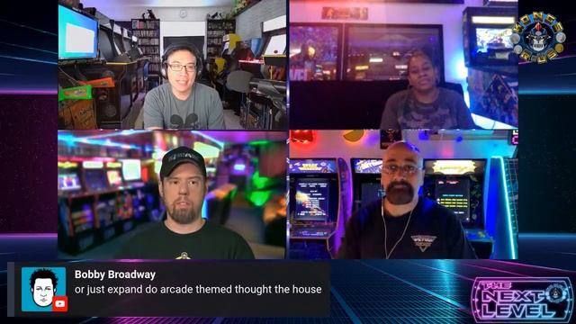The Next Level - Ep. 8 (Arcade Game Room Tips & Tricks w/ Tech Buzz, GameMom77, & Rons Retro Arcade смотреть онлайн