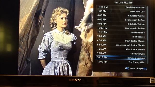 Kodi HDMI-CEC - Live TV Remote Control