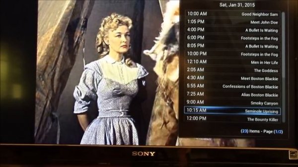 Kodi HDMI-CEC - Live TV Remote Control