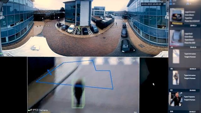 Панорамные +PTZ Cam камеры 180 \ 270 \ 360 градусов   Hubble180 360