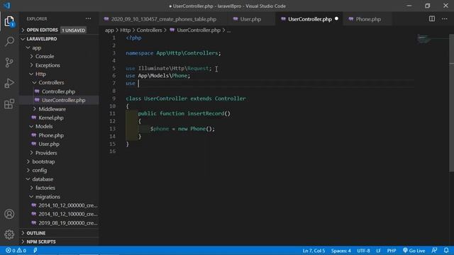 Laravel 8 Tutorial - Eloquent Relationship One to One смотреть онлайн