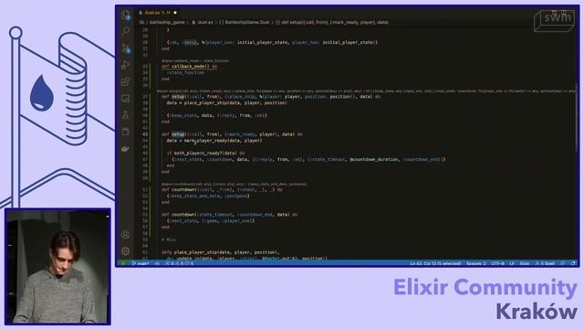 Szymon Świerk - Building event-driven state machines with gen_statem | Elixir Community Krakow смотреть онлайн