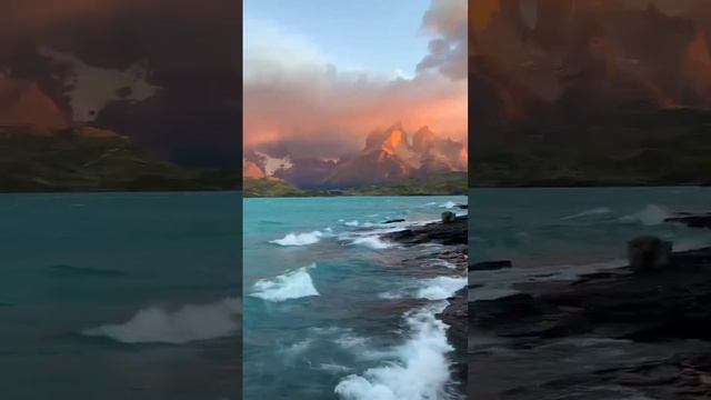 Идиллический рассвет на озере Пехое? #shorts