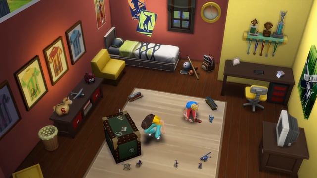 Официальный трейлер для «The Sims 4 Детская комната — Каталог» смотреть онлайн