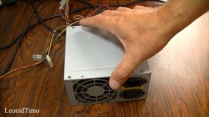 Как включить компьютерный блок питания без компьютера