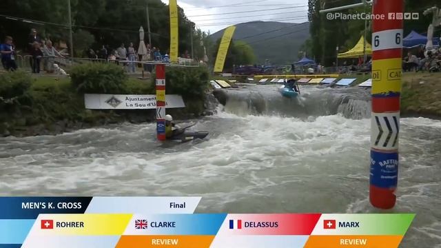 Men's Kayak Cross Final  / 2023 ICF Canoe-Kayak Slalom World Cup La Seu D'Urgell Spain