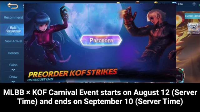 FREE KOF PERMANENT SKIN AND FREE EPIC SKIN🔥 | MLBB 2020 смотреть онлайн