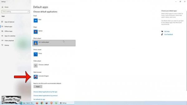 How to Make Microsoft edge default Browser (Windows 10)