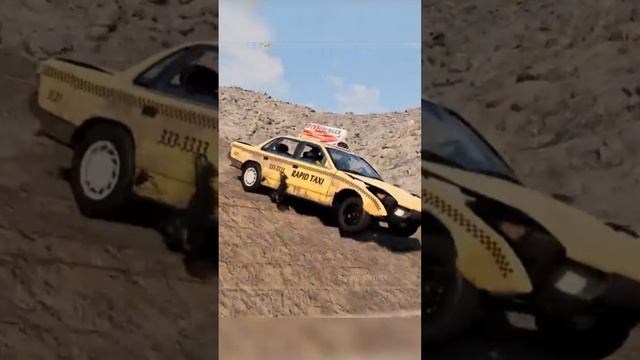 Taxi Car vs Giant Stairs CRUSH TEST - BeamNG Drive #shorts #beamng #beamngdrive смотреть онлайн