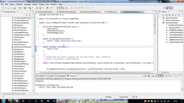 Minecraft FORGE Modding Tutorial Episode 2 - Making a block and item and using a configuration file смотреть онлайн