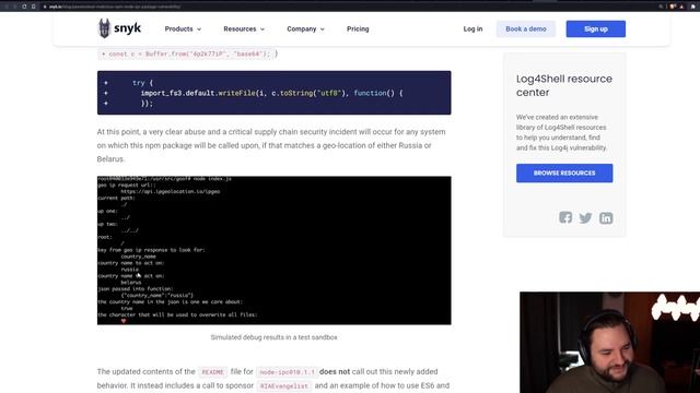 Popular NPM package spreads Malware on Purpose | The node-ipc Scandal смотреть онлайн