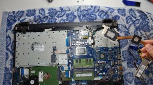 Как самому заменить термопасту в ноутбуке HP 15