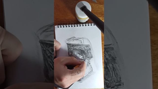 Рисую взгляд спартанца карандашом смотреть онлайн