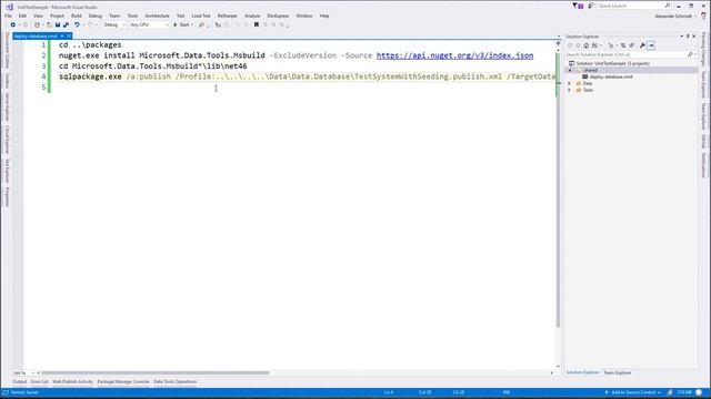 Unit-testing against seeded automatically deployed SQL Server Databases смотреть онлайн