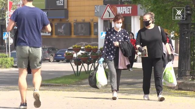 Как соблюдают масочный режим воскресенцы? Рубрика «Картинка дня». смотреть онлайн