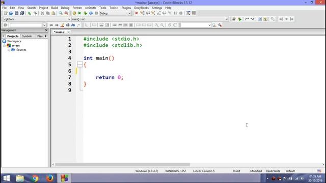 C:21- Insertion of Data In Arrays смотреть онлайн