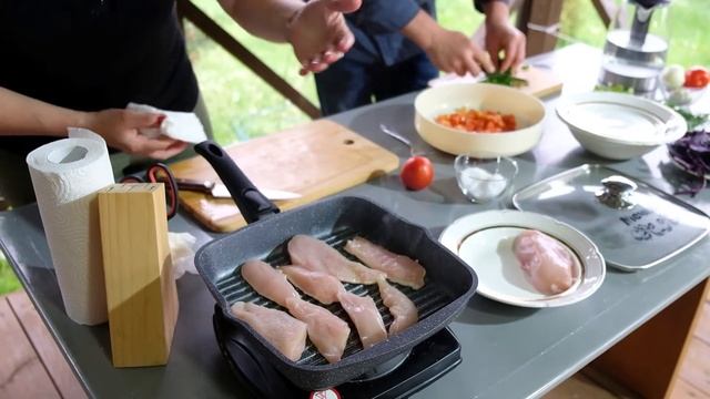 ОЧЕНЬ БЫСТРЫЙ рецепт КУРИЦЫ С ТАБУЛЕ из КУСКУСА | ВКУСНОЕ ПРАВИЛЬНОЕ ПИТАНИЕ | ПП Рецепт от гостя смотреть онлайн