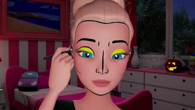 Barbie Blog - макияж для хэллоуина. Уроки от барби смотреть онлайн