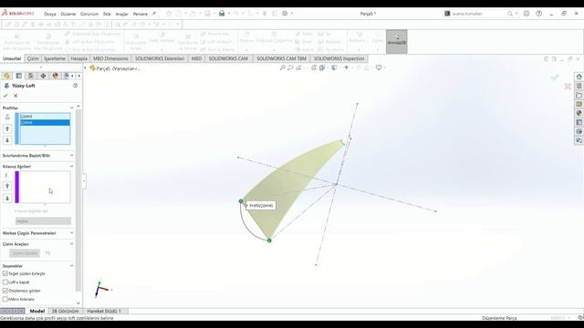 How to draw a parachute in Solidworks смотреть онлайн