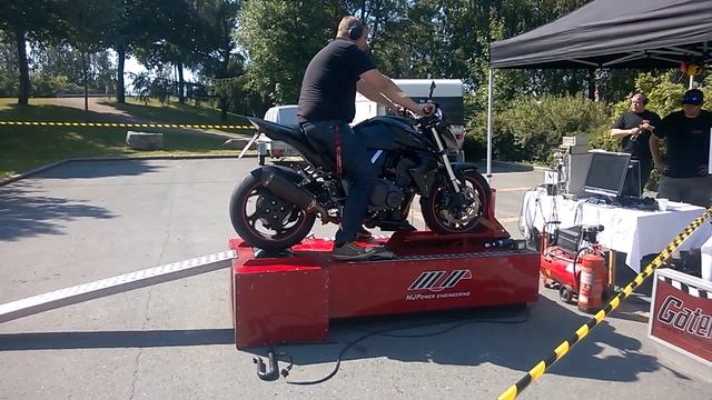 Honda CB1000R- Quickshifter Akrapovic Dyno Pulls