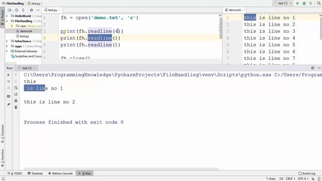Reading Files in Python смотреть онлайн