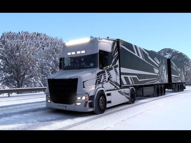 [ETS 2] Norge SnowCrawling by Scania T730 Next Gen смотреть онлайн