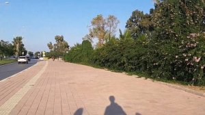 Hotel Santa Marina 4* Анталия, Турция - дорога от отеля до пляжа.