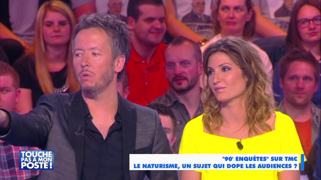 Le naturisme, un sujet qui dope les audiences de TMC - TPMP - 16.04.2015_D8 смотреть онлайн