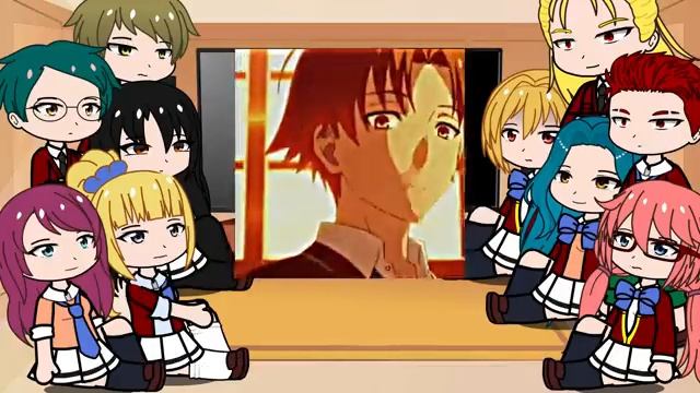 React to Ayanokoji || Class D || Classroom of the Elite || Season 1 смотреть онлайн