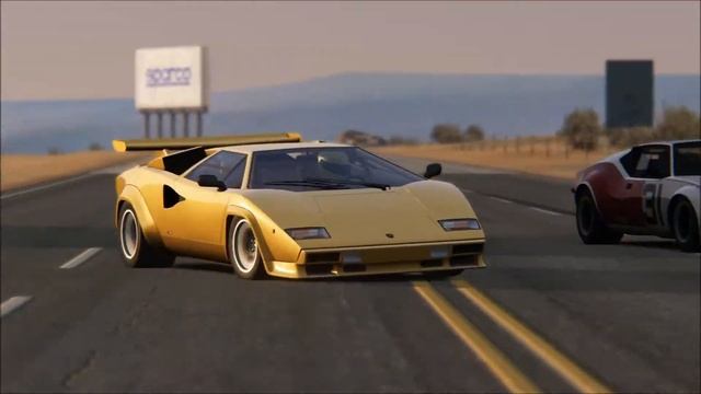 De Tomaso Pantera Vs Lamborghini Countach (Assetto Corsa)
