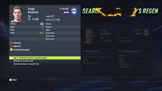 FIFA 22: PLAYER MANAGER REGENS смотреть онлайн