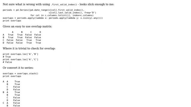 How to find temporal overlap in a time-indexed DataFrame? (2 Solutions!!) смотреть онлайн