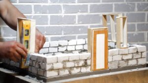 Как построить дом из пеноблока?/ Делаем окна и двери!!!