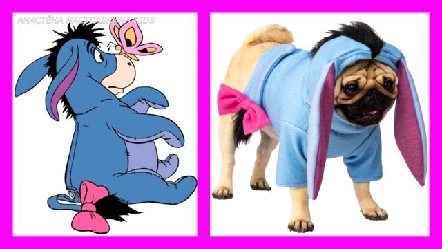 Персонажи Мультфильмов в виде Собак /Disney characters are like dogs! смотреть онлайн