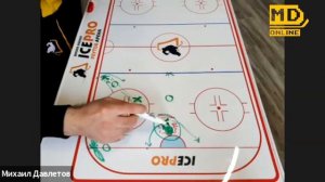 ТЕОРИЯ ХОККЕЯ №1|  Позиционная оборона | MD online | 17.04.20 | Михаил Давлетов