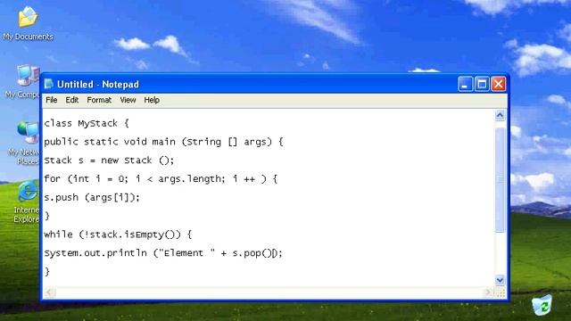 Классы -  коллекции  Stack. Урок 81