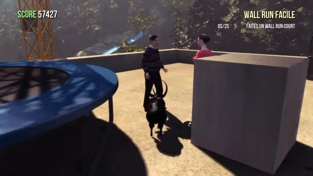 Goat simulator and fortnite Funny moment смотреть онлайн