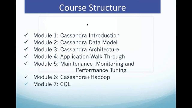 BEST CASSANDRA ONLINE TRAINING | APACHE CASSANDRA TRAINING | CASSANDRA TRAINING