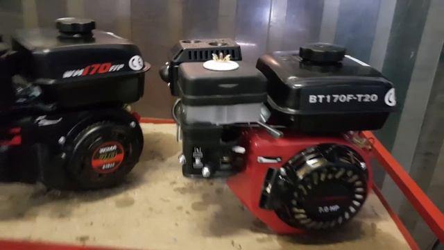 Сравнение бензиновых двигателей WEIMA BT170F - Т и WEIMA DELUXE WM170F - Т?